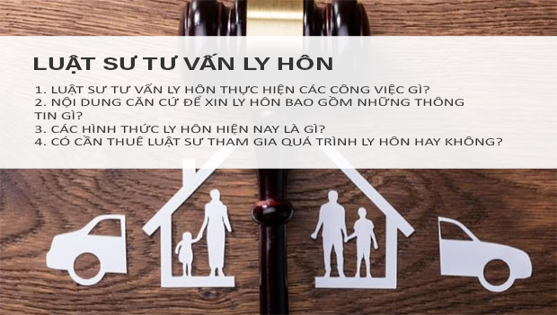 Luật sư tư vấn hôn nhân, ly hôn